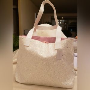 Clinique Brand - Sparkley Tote Bag